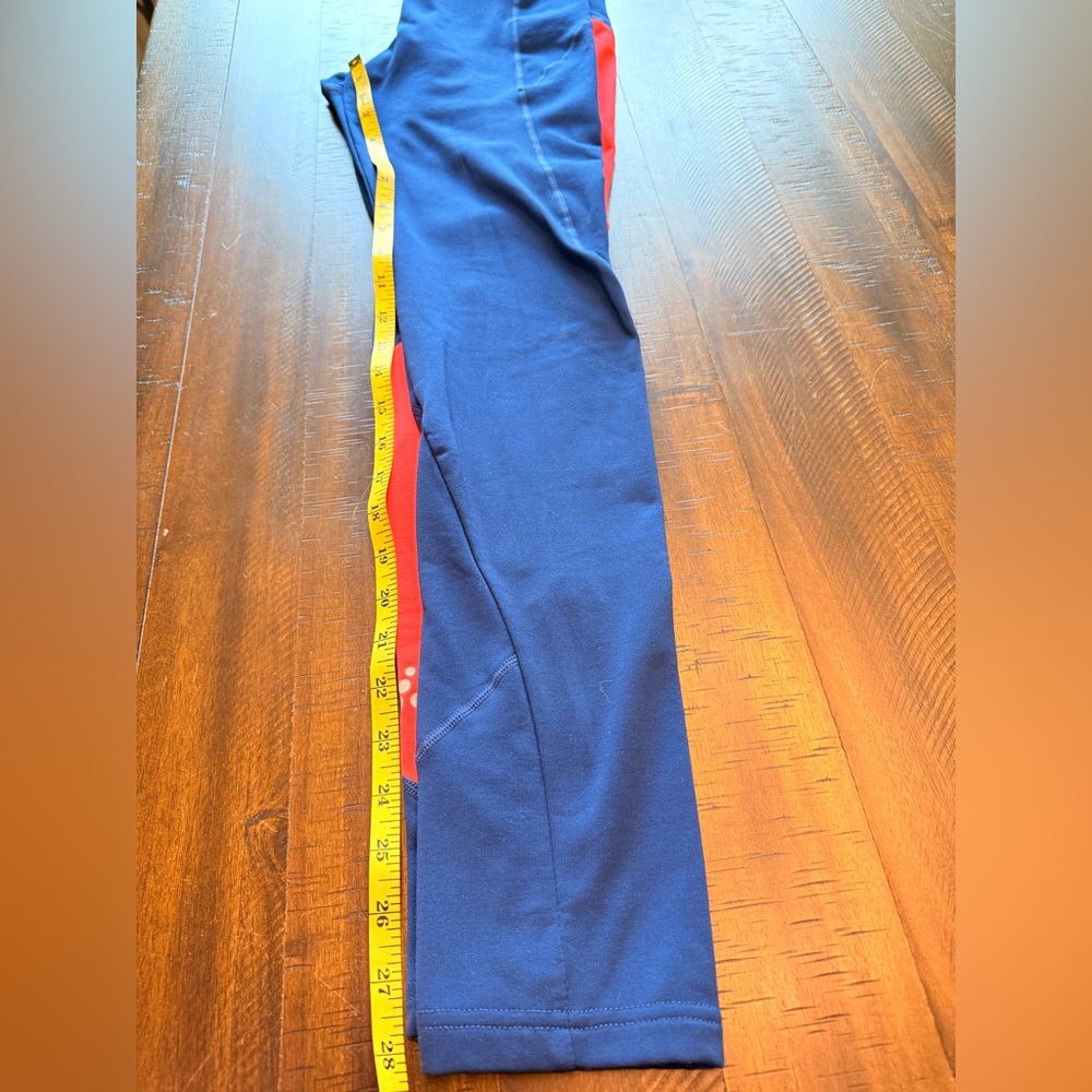 Craft women’s Vibrant Blue and Coral Leggings size Medium - Picture 8 of 14
